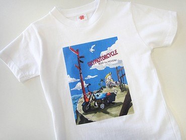 EA-CR でプリントした白Tシャツ