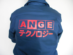 伸びる生地にプリントした場合