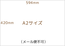 A2サイズ　DM便配送可
