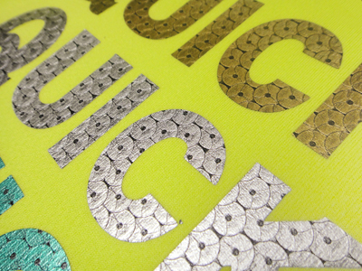 スパンコール柄シート